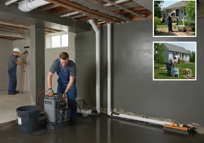 Basement Waterproofing and Flood Prevention process in Kankakee, IL